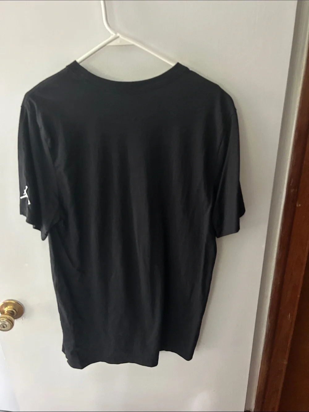Jordan Black Short Sleeve Logo Tee Large